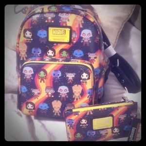 Loungefly Guardians of the galaxy , backpack set
